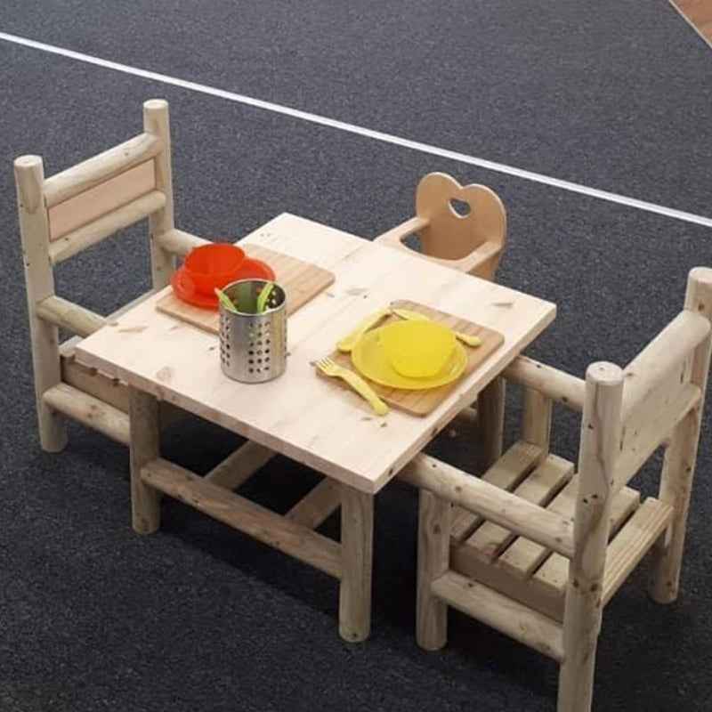Indoor Table and Chair Set (2 Chairs with arms)