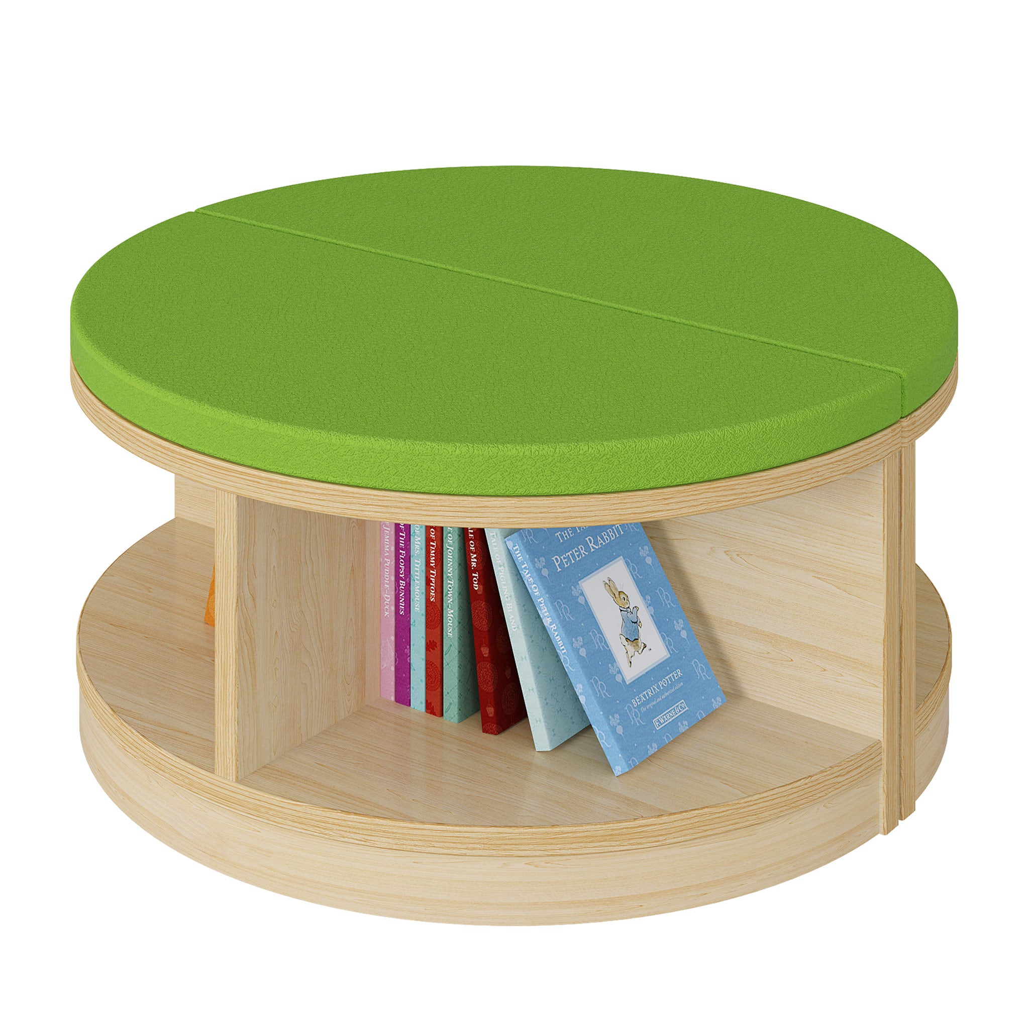 Large Round Reading Seat with Storage  - The Ministry of Outdoor Education