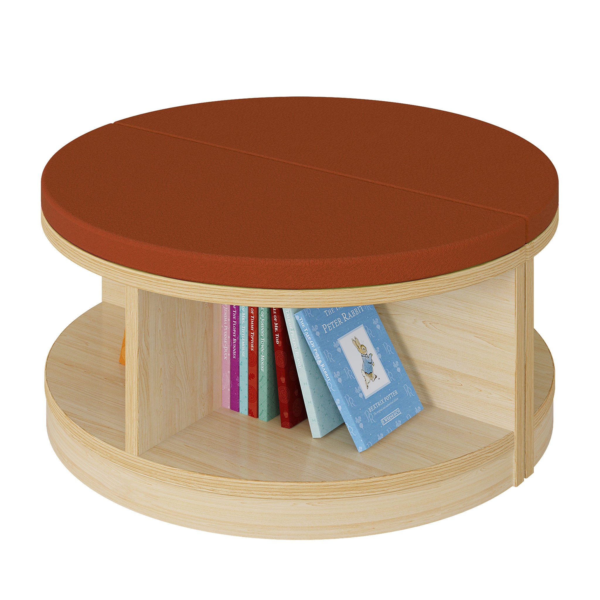 Large Round Reading Seat with Storage  - The Ministry of Outdoor Education