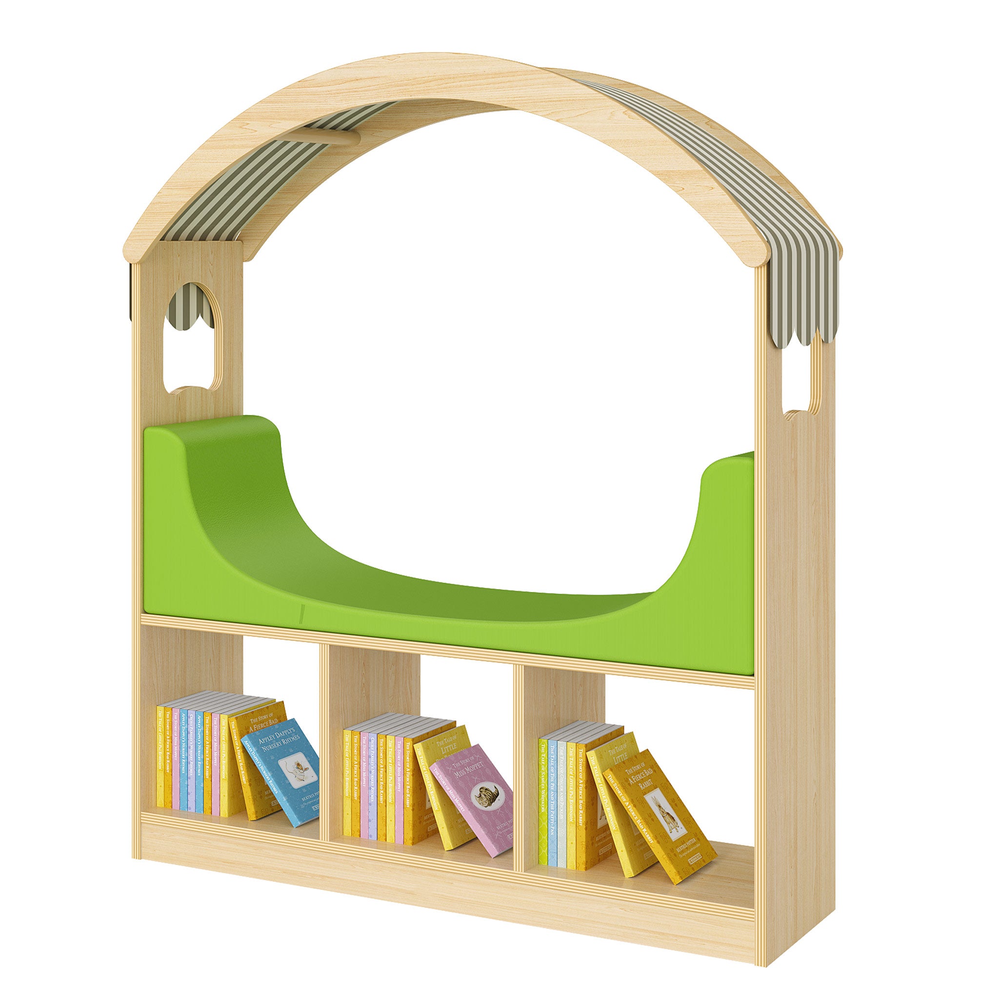 Reading Nook with Storage (Curved Roof)  - The Ministry of Outdoor Education