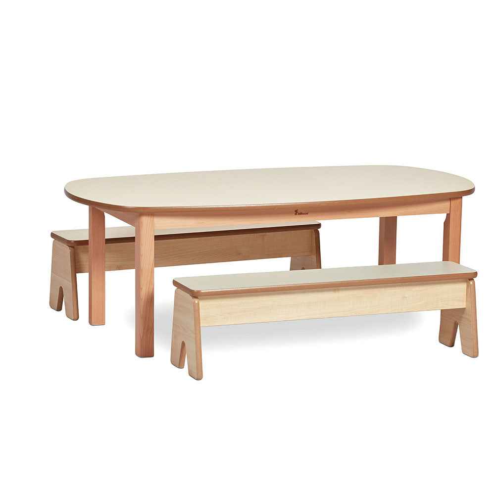 Dining Table & Benches  By Millhouse