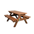 Heavy Duty Picnic Bench - Black & Brown