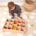 Wooden Sorting Tray - 14 Way - The Ministry of Outdoor Education