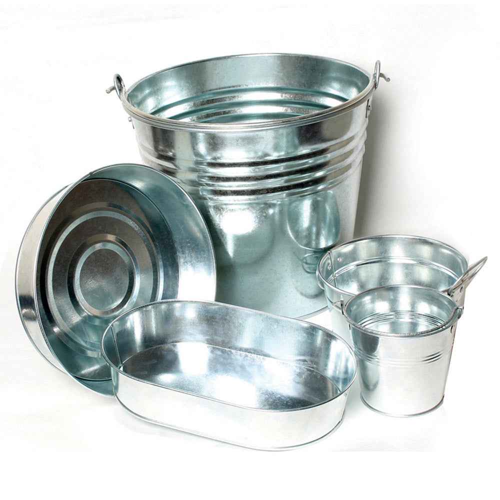 Metal Mud Kitchen Container Set Pk 5