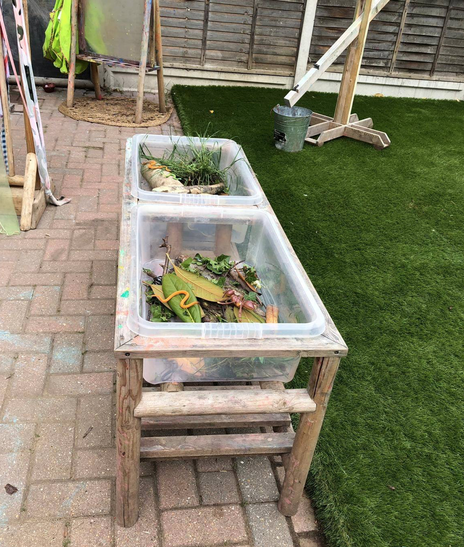 Sand and Water Tray (Double Unit)