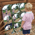 Giant 9-Domed Acrylic Mirror Panel (780mm)