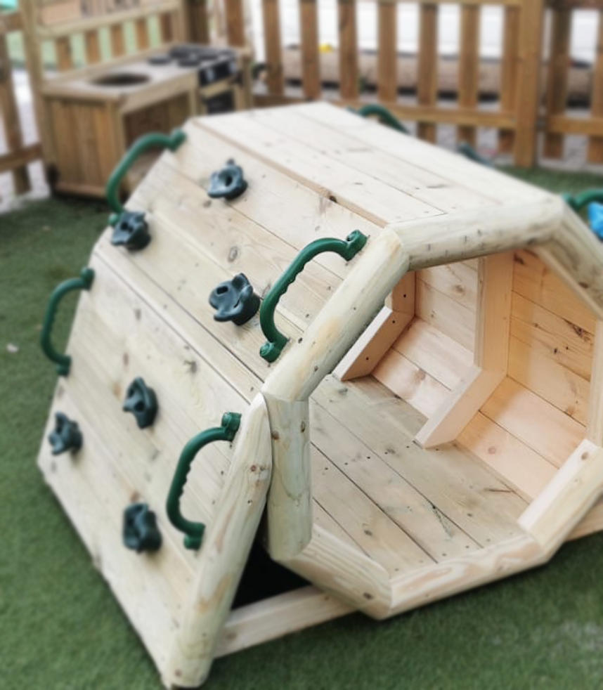 Tunnel Climbing Wall (Half Size)  - The Ministry of Outdoor Education