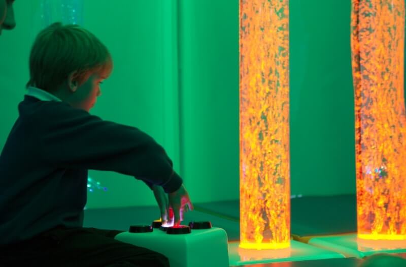 500mm*150mm Interactive Bubble Tube with Dice Controller  - The Ministry of Outdoor Education