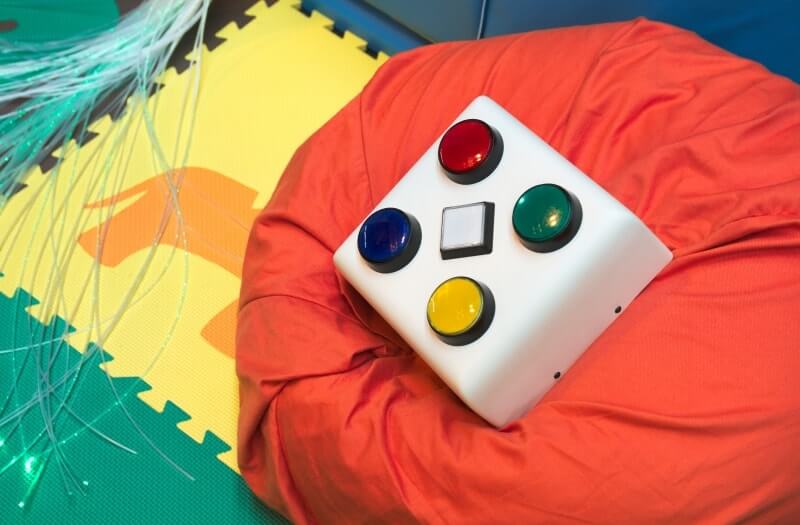 2M Interactive Fibre Optic Chandelier with Dice Controller  - The Ministry of Outdoor Education