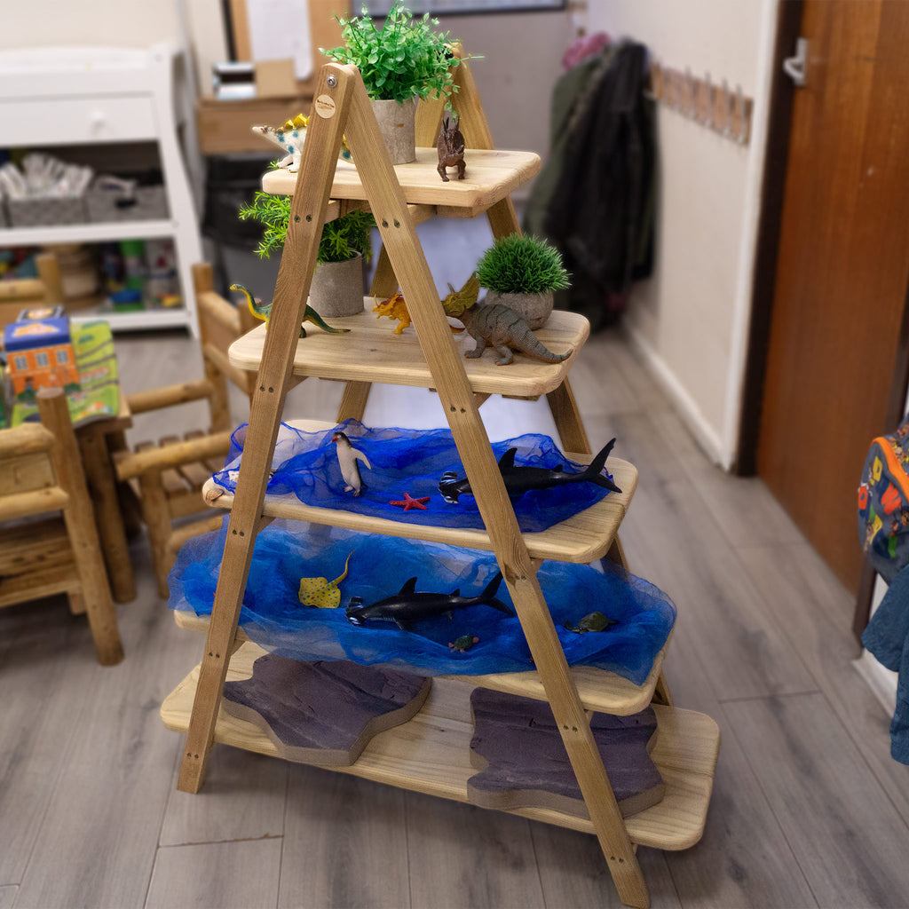 Tulip Indoors Pyramid Shelving  - The Ministry of Outdoor Education