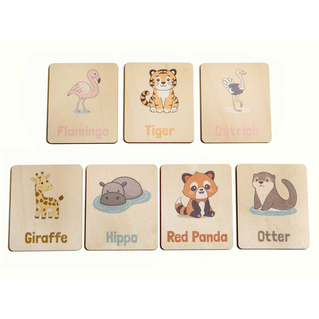 Flash Cards - Zoo Animals  - The Ministry of Outdoor Education