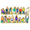 Wooden Community People - 16pcs - The Ministry of Outdoor Education