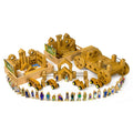 Bamboo Block Play Ultimate Set - Set 1&2, Chassis, Vehicles, Fences, 32 Wooden People - The Ministry of Outdoor Education