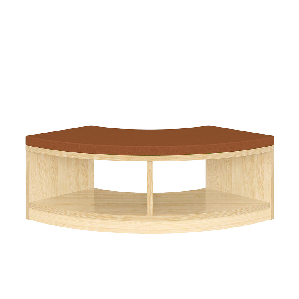Curved Reading Bench with Storage  - The Ministry of Outdoor Education