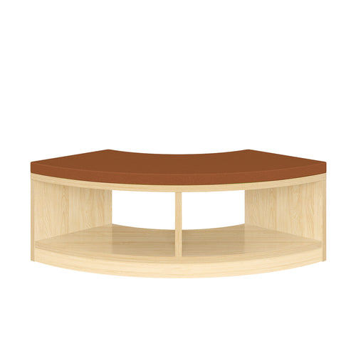 Curved Reading Bench with Storage  - The Ministry of Outdoor Education