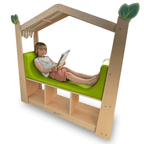 Reading Nook with Storage (Angled Roof)  - The Ministry of Outdoor Education