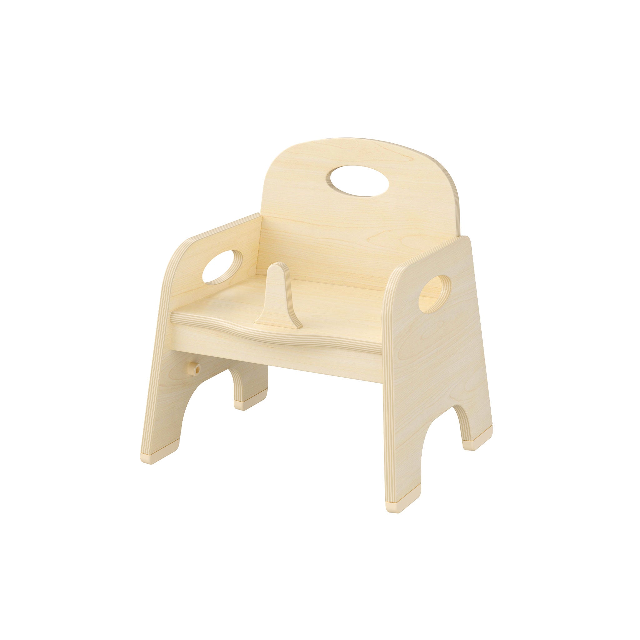 Wooden Baby Chair with Pommel
