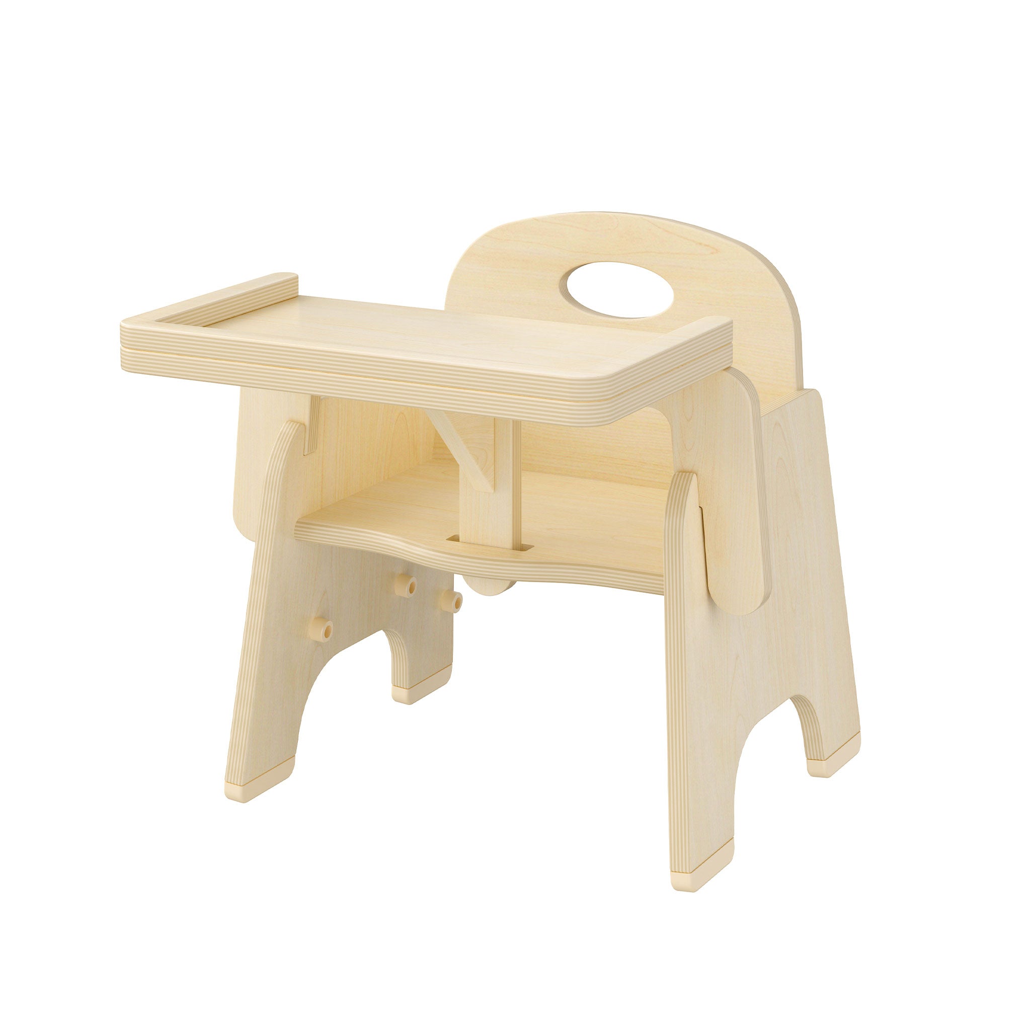 Wooden Baby Highchair with Tray