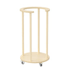 Rounded Padded Floor Cushions Storage Rack