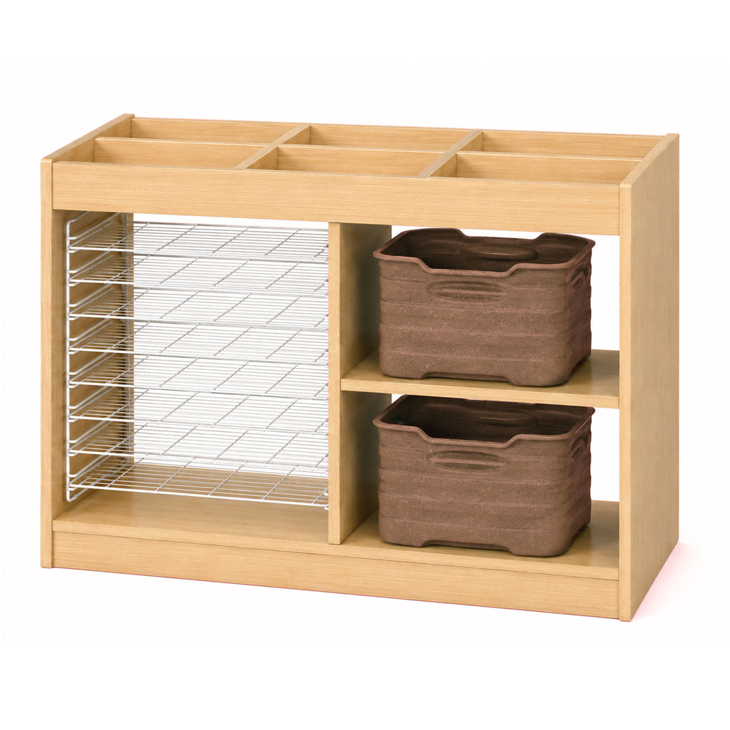 Art Drying Rack with Storage (CloudCubby™ compatible)