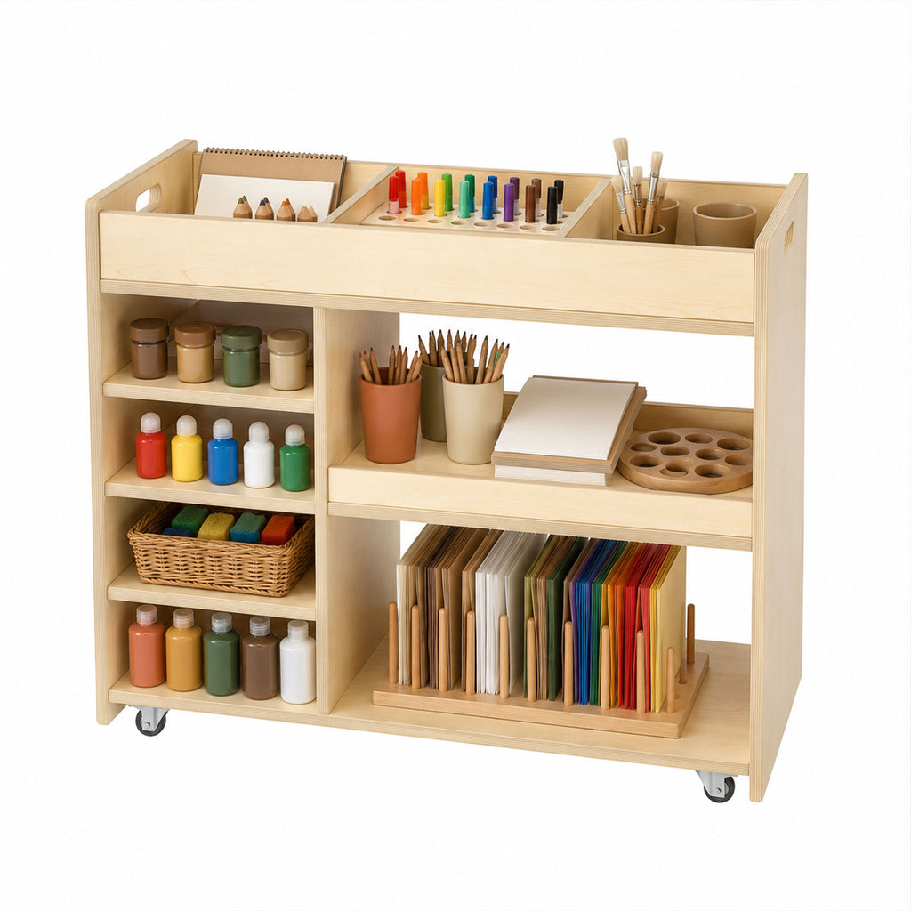 Mobile Art Storage Unit
