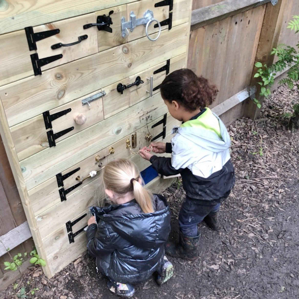 Lock Latch Activity Wall