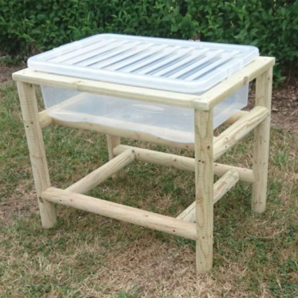 Sand and Water Tray Plus Shelf (Set of 2)