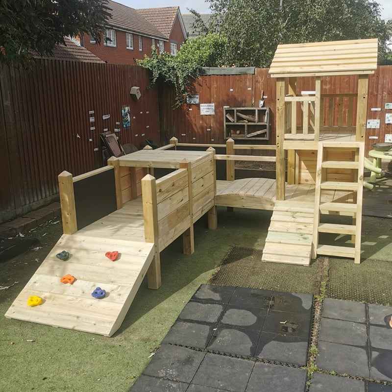 Toddler Up & Over Climbing Frame (7 sections)