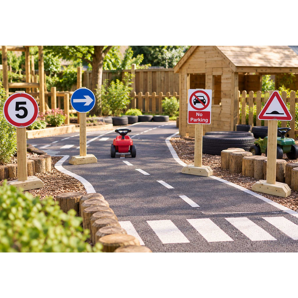 Road Signs - Set of 4 - Pack 2