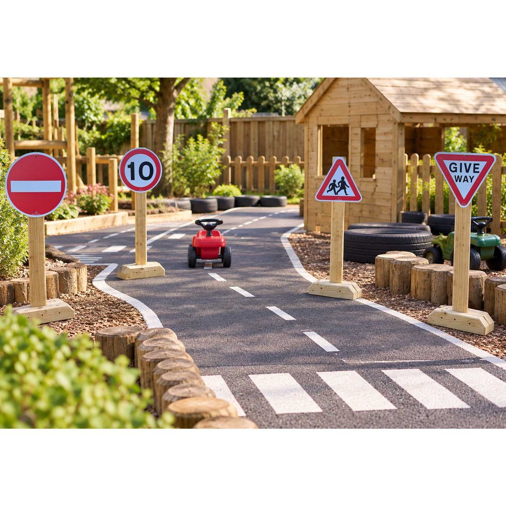 Road Signs - Set of 4 - Pack 3