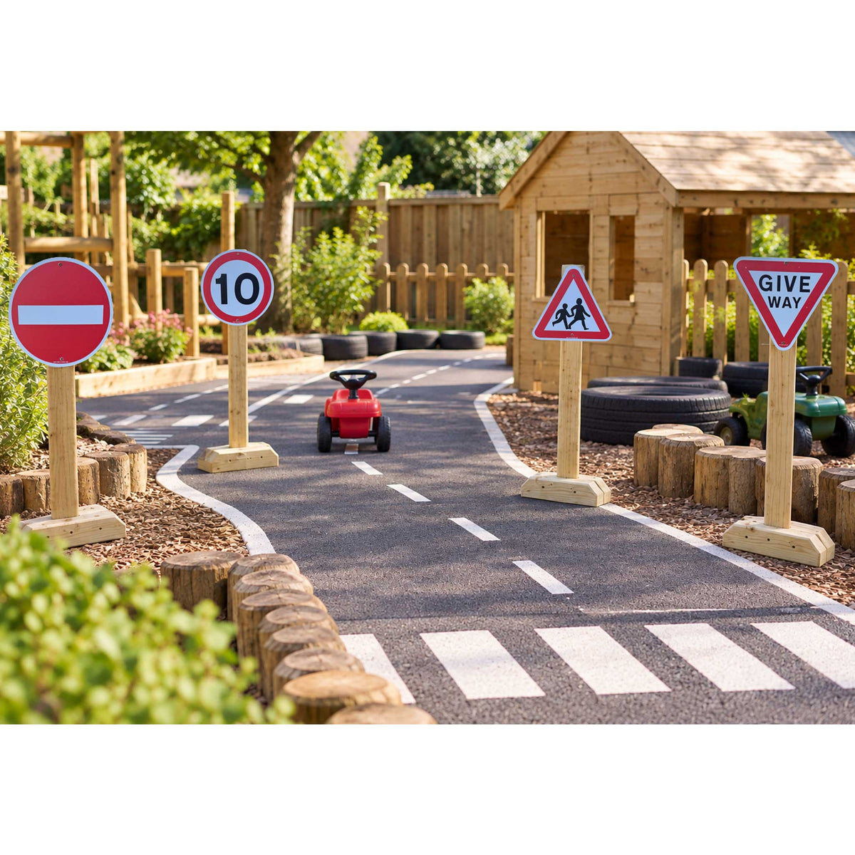 Road Signs - Set of 4 - Pack 3