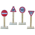 Road Signs - Set of 4 - Pack 3