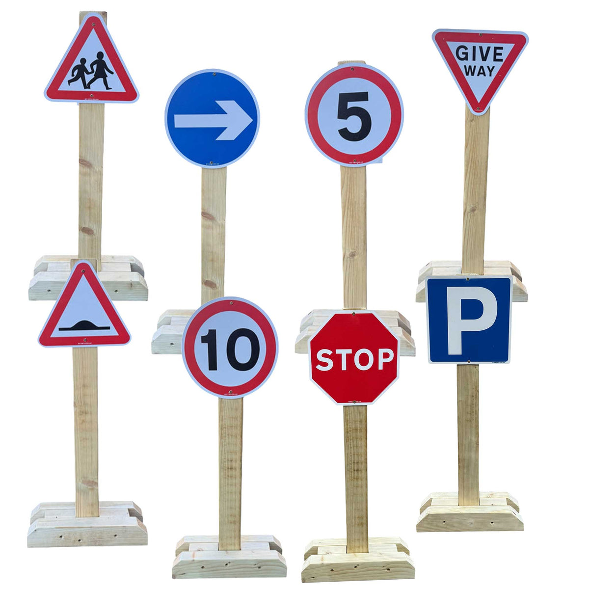 Road Signs - Set of 8 - Pack 2