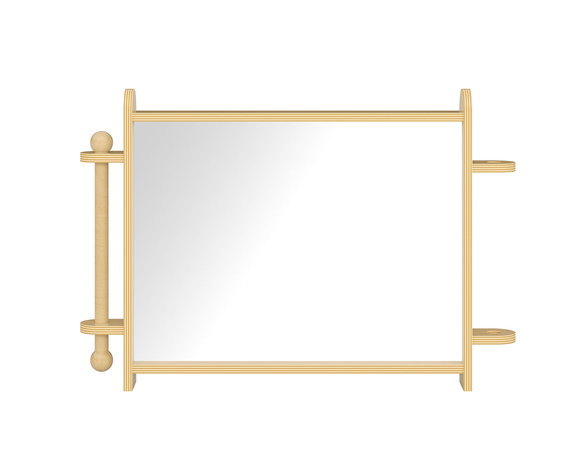 Mirrored Room Partition
