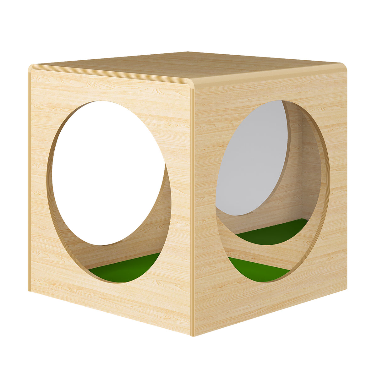 Giant Mirror Cube Den