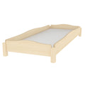 Stackable Wooden Bed (141 cm)