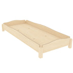 Stackable Wooden Bed (141 cm)