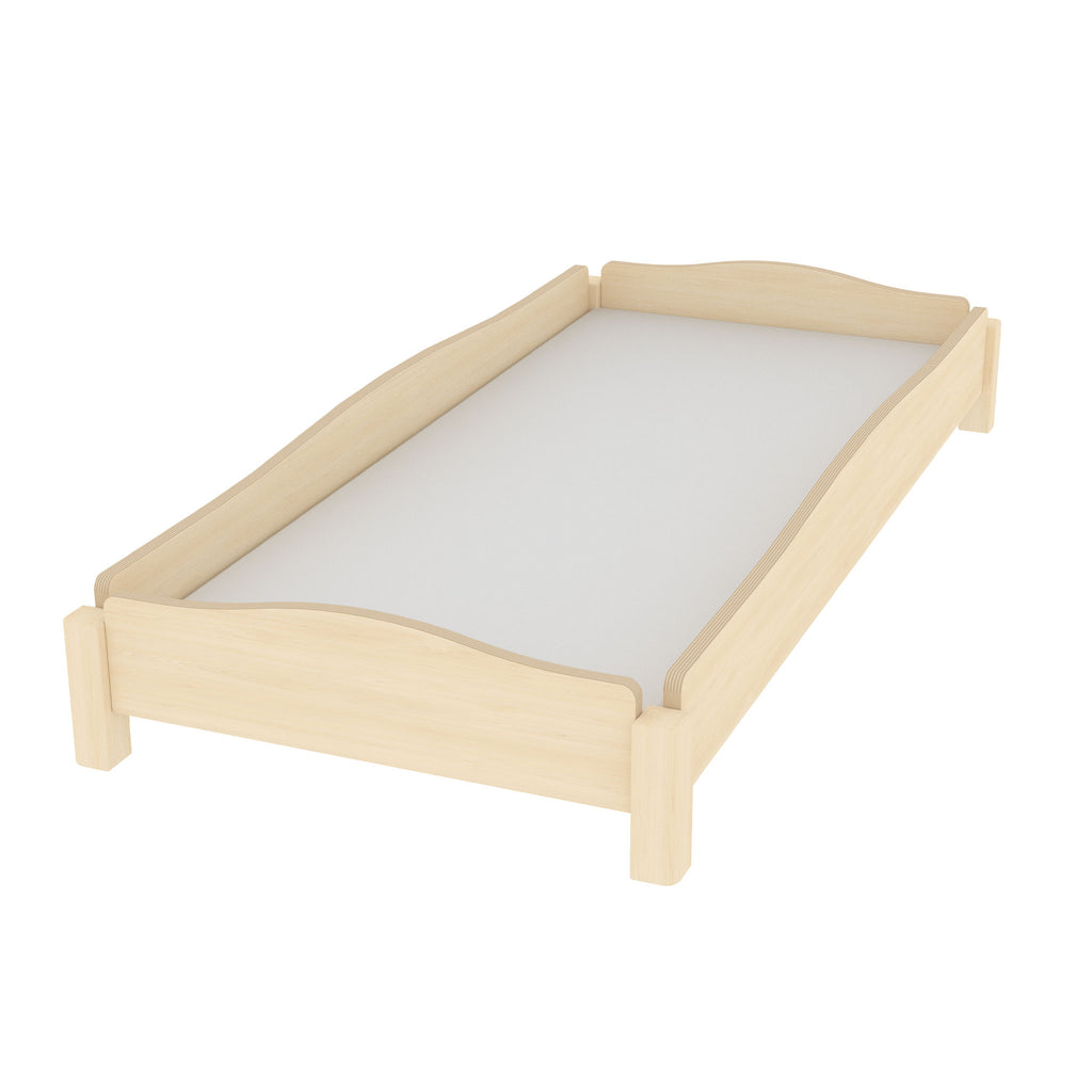 Stackable Wooden Bed (130 cm)