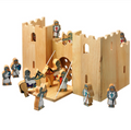 Natural Castle Playscene with 12 Knights - The Ministry of Outdoor Education