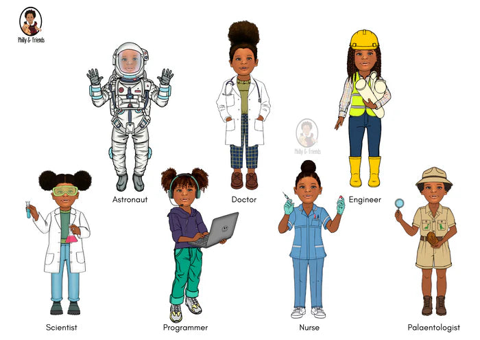 STEM Careers Wooden Small World Puzzle Play  - The Ministry of Outdoor Education