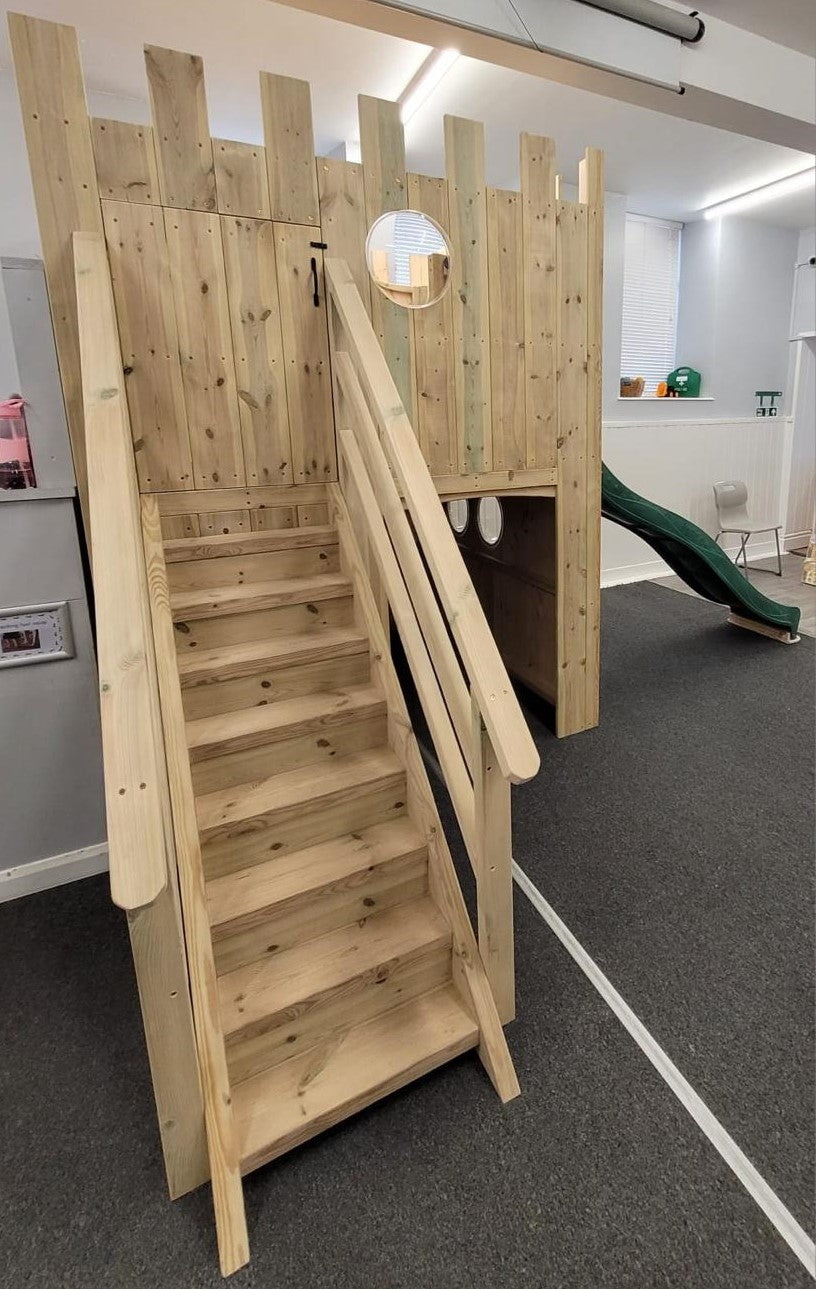 XL Castle with Slide and Den  - The Ministry of Outdoor Education