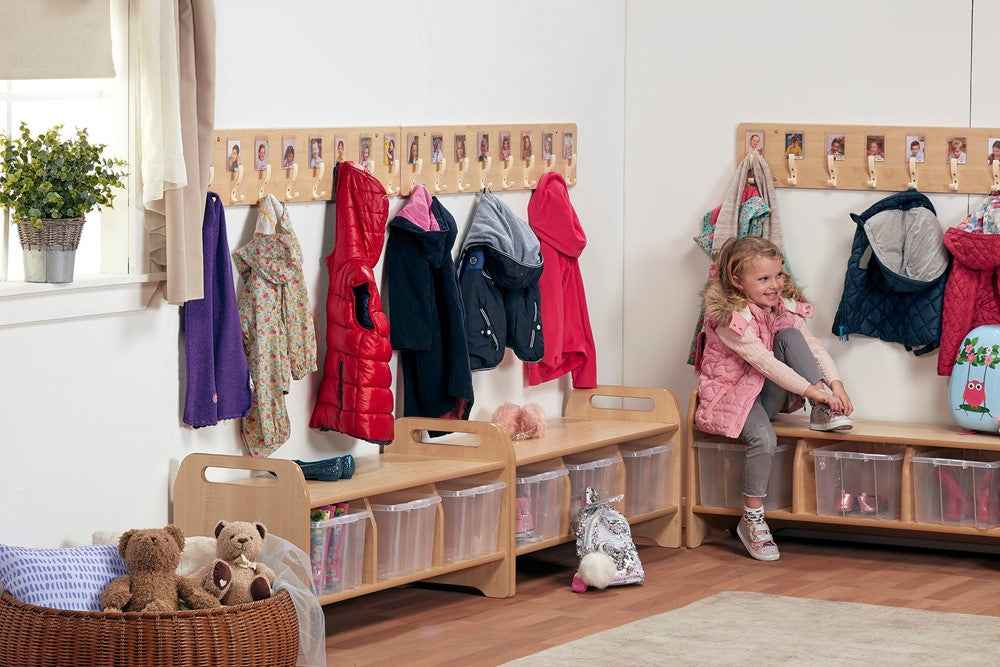 Multi Buy - 4 x Wall Mounted Hook Sets (2 units per set)