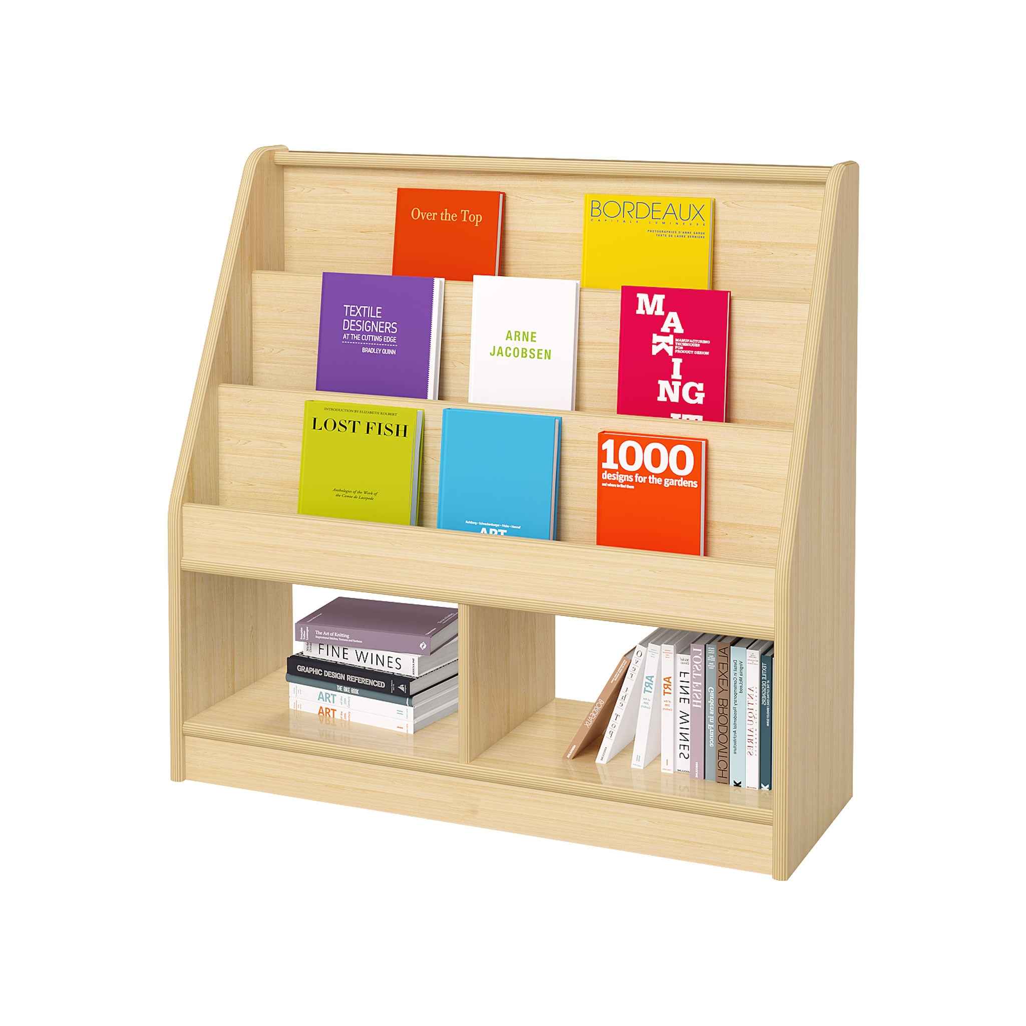 Book Display With Blackboard
