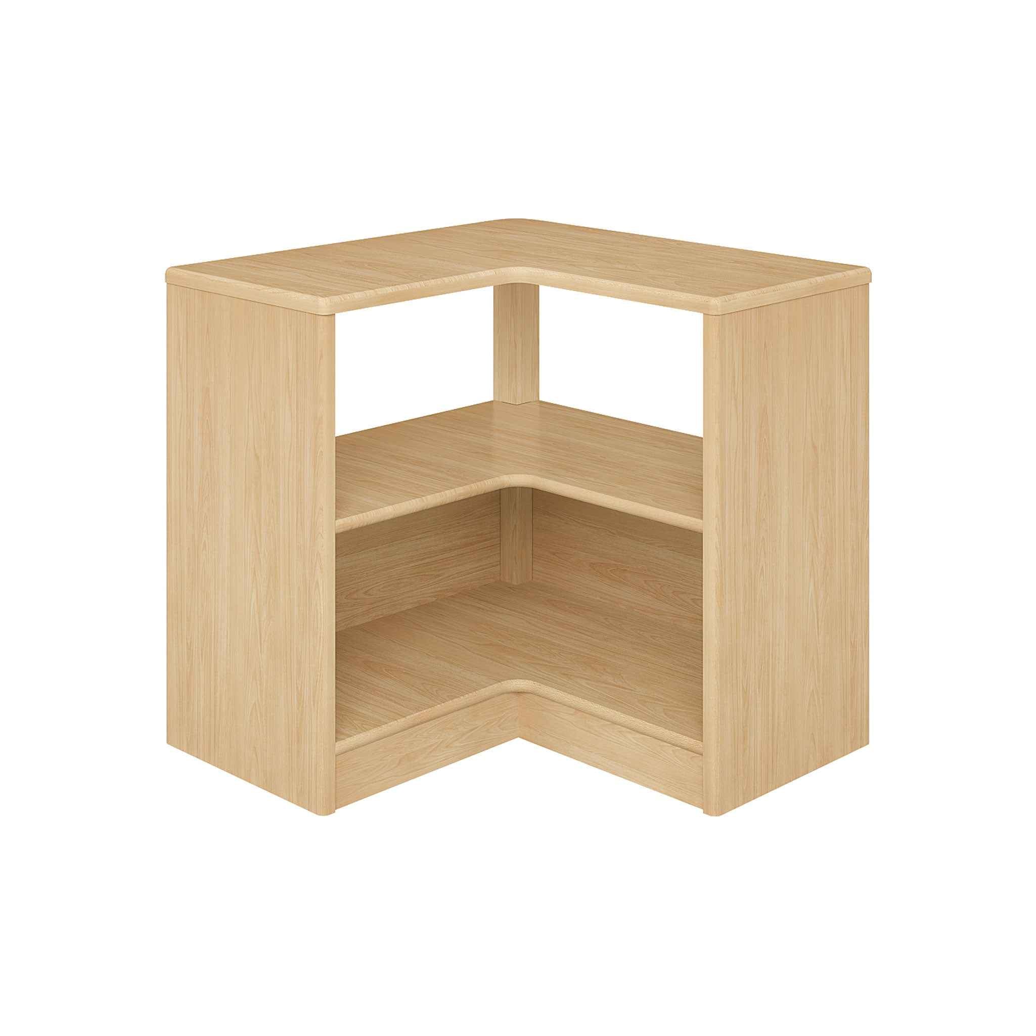 Corner Storage Cabinet With 2 Shelves