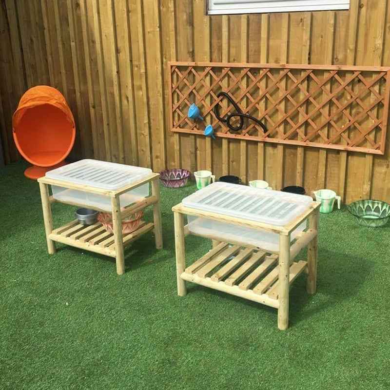 Sand and Water Tray Plus Shelf