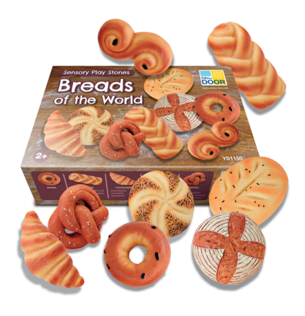 Sensory Play Stones - Breads of the World