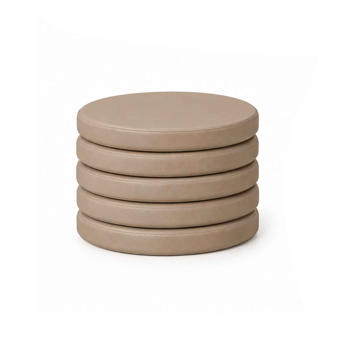 Round Floor Cushions- Grey