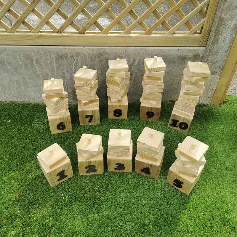 Natural Number Stacker (1--10)